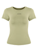 Yoga Blusas , Mangas Curtas , Topos De Ginástica , Alta Solto Jaqueta Esporte Spandex Das Mulheres De Manga Curta Fina Execução