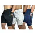 KIT 3 Shorts SlimT - Tactel