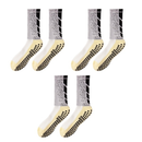 KIT 3 Pares de Meias de compressão Anti-Derrapante