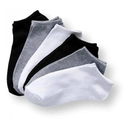 Kit 12 Pares de Meias Soquete Unissex Cano curto