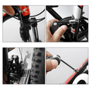 Kit Ferramentas Bike Chaves Bomba Remendo Reparo Bicicleta