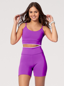Conjunto Fitness Element Academia Short Top Suplex Zero Transparencia Bojo Removivel Feminina