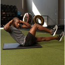 Colchonete Academia Treinos Com Espuma De Alta Densidade 90X40X3cm