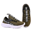 Tênis Esportivo Masculino Para Caminhar Correr Academia Caminhada Tryd 5400 Confortável Leve