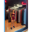 Conjunto Fitness BlogWear - Top com forro duplo + Short