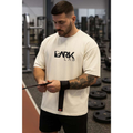 1 Camiseta DARK 01 Oversized Masculina Premium 100% Algodão Streetwear Estilo Perfeito Academia