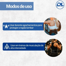 Cinturão Musculação Academia Lombar Agachamento Couro Sintético Cinta Treino