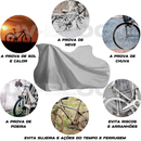 Capa Pra Bike Cobrir Bicicleta Aro 20 até 29 100% Impermeável Protege Sol Chuva Poeira Sujeira