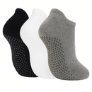 Kit até 12 Pares de Meia feminina ou masculina Pilates,Yoga, Balé Antiderrapante Conforto e Estilo