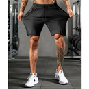 Shorts de Tactel Estilo Namorado, Shorts Elásticos Masculinos Academia - Leve e confortavel