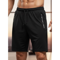 Shorts de Tactel Estilo Namorado, Shorts Elásticos Masculinos Academia - Leve e confortavel