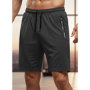 Shorts de Tactel Estilo Namorado, Shorts Elásticos Masculinos Academia - Leve e confortavel