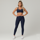 Kit 2 Conjunto Fitness Feminino Top + Calça Legging Academia Treino Zero Transparência