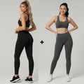 KIT 2 Conjuntos Fitness Ammy - Top + Legging