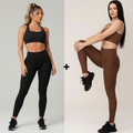KIT 2 Conjuntos Fitness Ammy - Top + Legging
