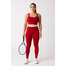 CONJUNTO FITNESS DE CALCA fit treino legging top sustentação Crossfit corrida moda detalhes branco