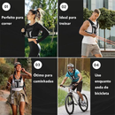 Colete De fitness Esportivo Refletivo De Corrida Respirável No Peito e costas