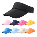 Viseira Lisa Ajustável Com Aba Curva Para Corrida, Caminhada, Praia, Ciclismo