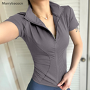 Camisa Fitness Marrybacocn - Camisa para Yoga