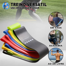 Kit 5 Elástico para Exercícios Original Mini Band Elástico de Exercício Crossfit Fisioterapía