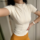 Camisa Fitness Marrybacocn - Camisa para Yoga